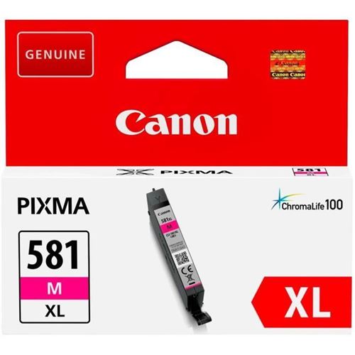 Cartouche d'encre originale Canon CLI-581M XL 2050C001 XL Magenta