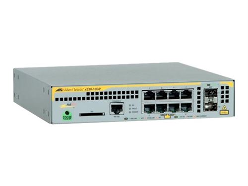 Allied Telesis AT x230-10GP - commutateur - 8 ports - Géré - Montable sur rack