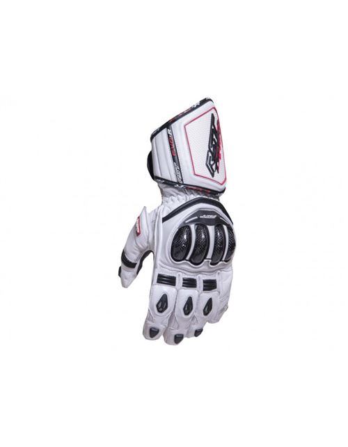 Gants RST Tractech Race CE cuir blanc taille XL/11 homme