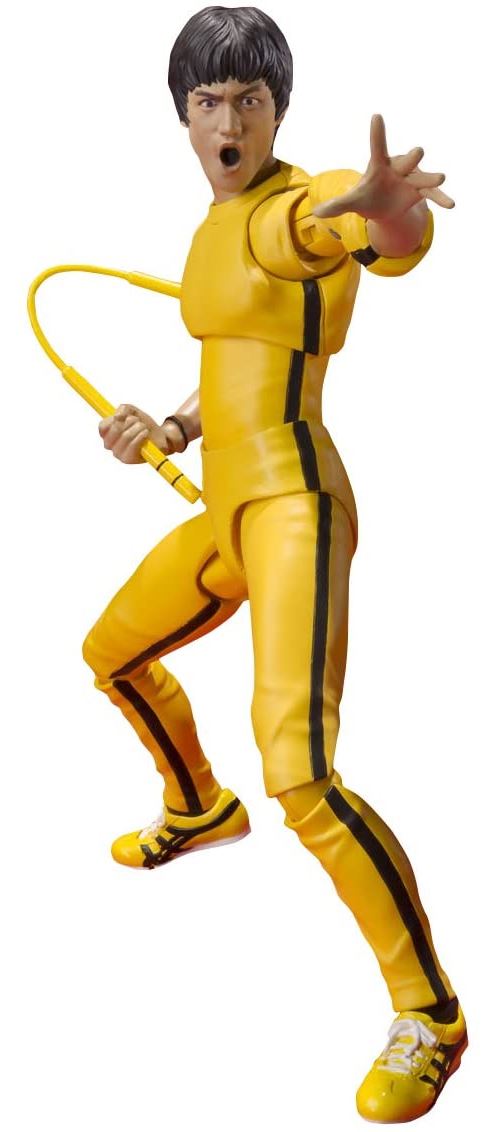 S.h.figuarts Bruce Lee (yellow Track Suit) Approx. 140mm Pvc&abs Painted Fine Art Figure