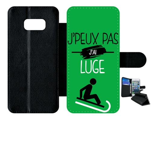 Etui à rabat samsung galaxy s8+ plus j peux pas j ai luge 11