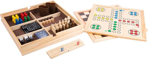 Assortiment de jeux 9 en 1 en bois - 11277