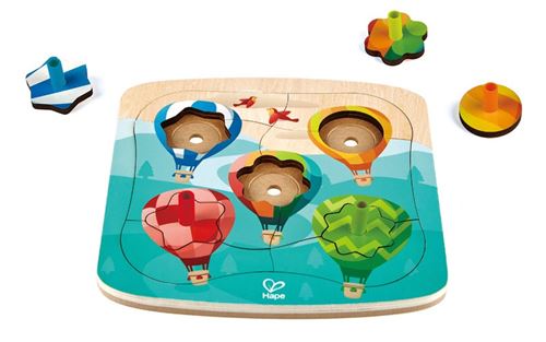Hape puzzle ''ballons rotatifs'' 11 pièces