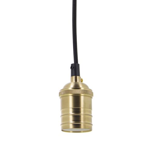 Xanlite Suspension à douille en laiton pour ampoule à culot E27 SDVEL