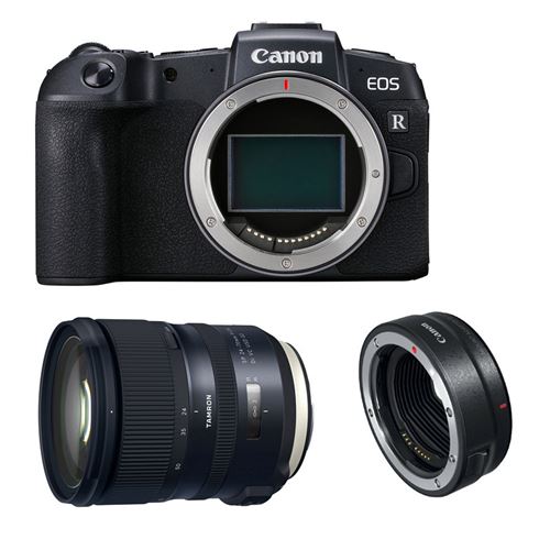 CANON eos rp + tamron 24-70 + bague ef-eos r