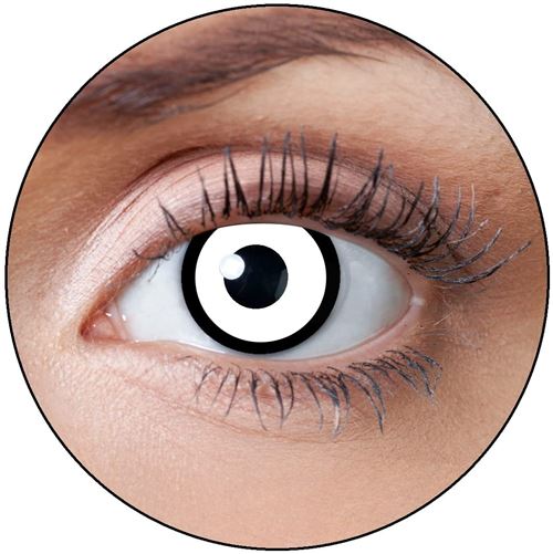 Witbaard lentilles de contact Manson silicone blanc
