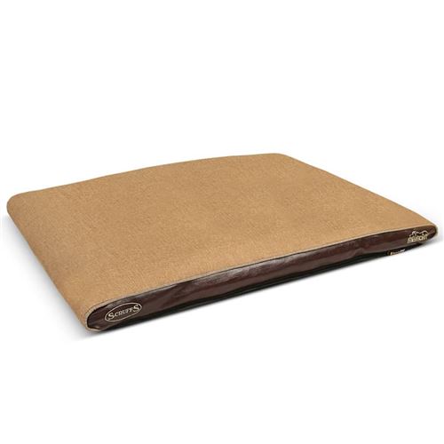 Scruffs & Tramps Coussin mémoire de forme pour animaux Hilton L Beige