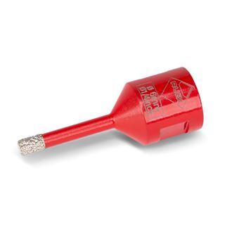 Trépan DRYGRES Ø6 mm sur meuleuse RUBI - 5988 - 1