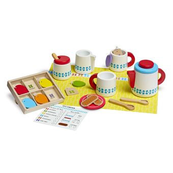 Melissa and doug tea set shop
