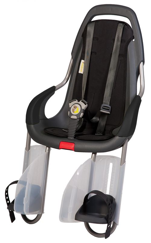 Qibbel ToGo selle de vélo derrière Q125 porteur junior noir/noiruni noir