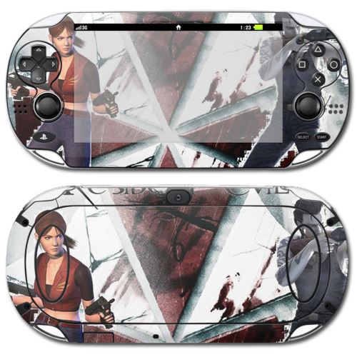 Autocollant Stickers Skin de Protection pour Console Sony PS Vita 1000 #4