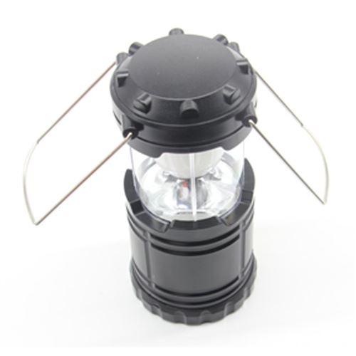 Lanterne de Camping à Double Eclairage LED & COB (Noir)