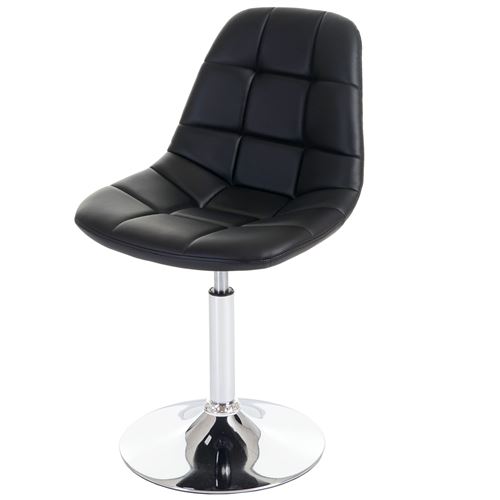 Générique Noir 2X Chaise De Salle À Manger Cascina, Fauteuil Pitovante, Chrome Similicuir - Image 1