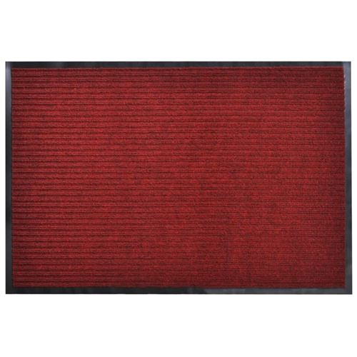 Deurmat PVC 90 x 60 cm (rood)