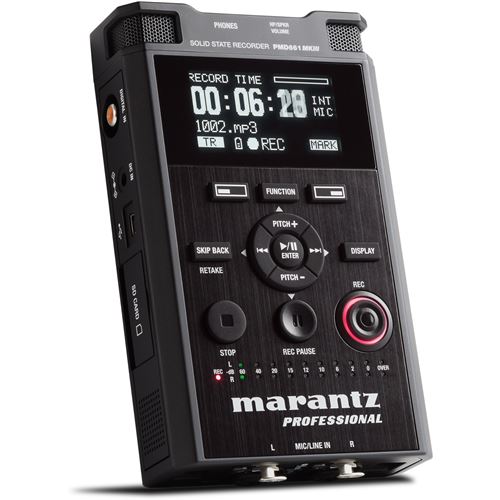 Marantz PMD-661 mkIII enregistreur portable avec protection des fichiers