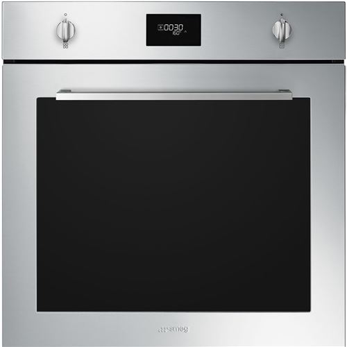 Smeg SFP6401TVX1 Cucina 60cm Pyrolytic Single Oven in Stainless Steel