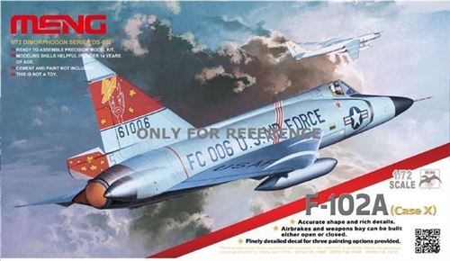 F-102a (case X) - 1:72e - Meng-model