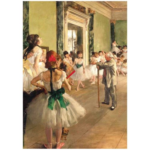 Puzzle 1000 pièces DEGAS - CLASSE DE DANSE PIATNIK Multicolore
