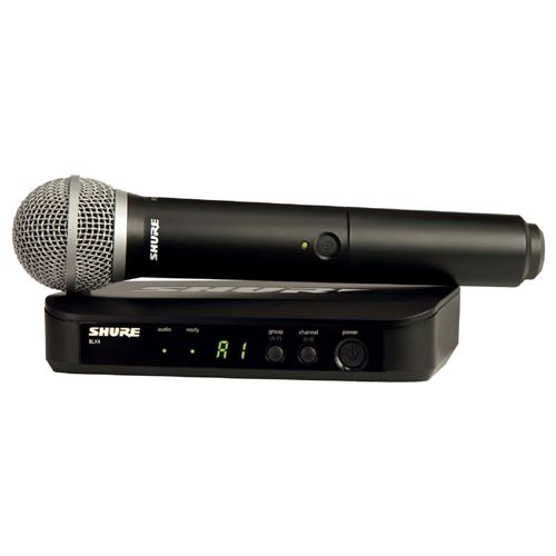 Shure BLX24E-PG58-M17 - Systeme HF Micro Main Ensembles Main