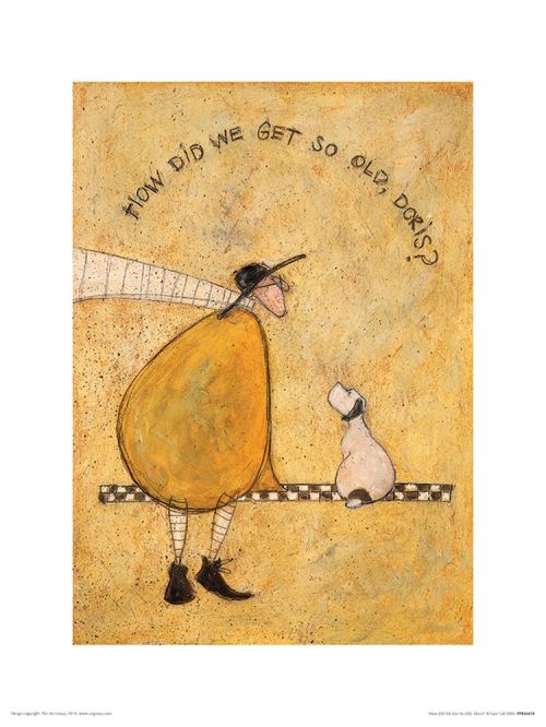 Sam Toft reproduction d'art How Did We Get So Old, Doris? 30 x 40 cm