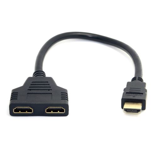 marque generique - Adaptateur Prise HDMI Mâle vers Double HDMI