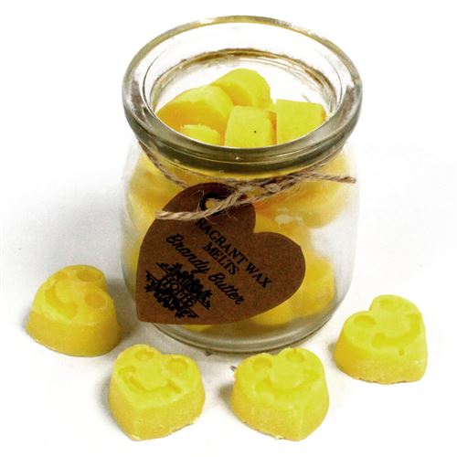Coeurs Fondants Cire de Soja - Beurre au Brandy