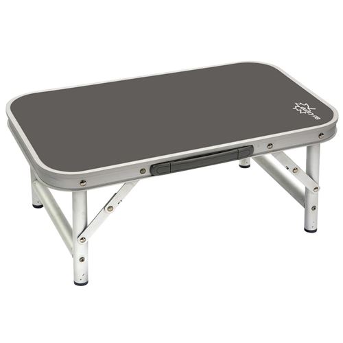Bo-Camp Table de camping pliable 56x34 cm Aluminium et MDF
