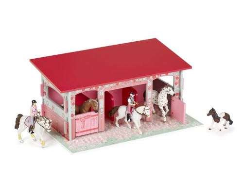 Papo - 60105 - figurine - box à chevaux fashion