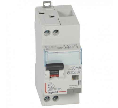 Legrand Disjoncteur Différentiel Dxᶾ 4500 - Vis/Vis - 20A - Hpi - 6Ka - 30Ma - Image 1