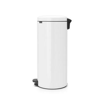 Poubelle à pédale Brabantia Newicon 111785 30 L Blanc