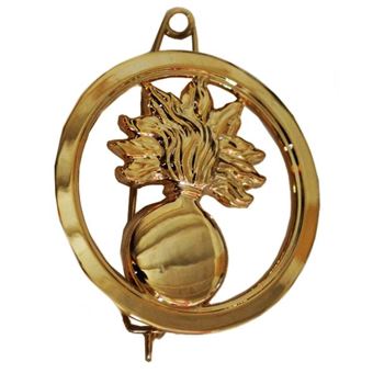 Attache à Cravate Vintage 'Heureux D'être De Service' - Insigne épingle Revers Doré - En Très Bon état D'occasion