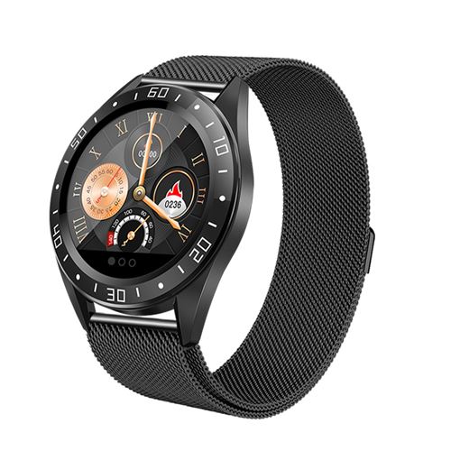 Bracelet Bakeey GT105 de montre intelligente de moniteur de pression artérielle de fréquence cardiaque de 1,22 pouces Noir
