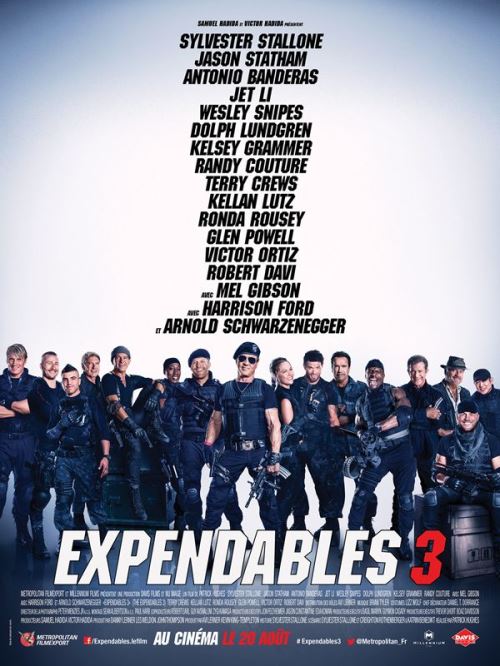 Expendables 3 AFFICHE CINEMA ORIGINALE