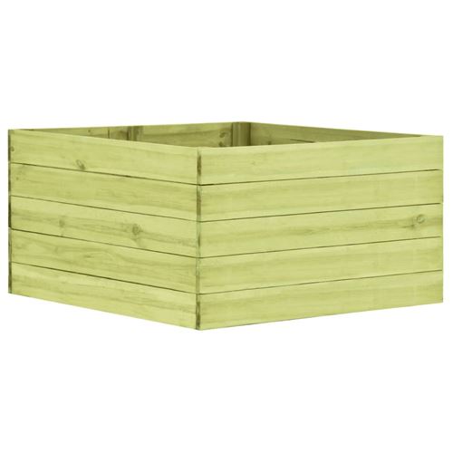 Jardinière 100x100x54 cm Bois de pin imprégné