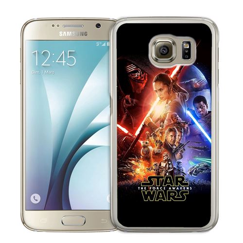 Coque pour Samsung Galaxy S6 Edge star wars retour de la force