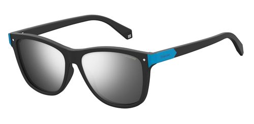 Polaroid lunettes de soleil 6035/S003/EX unisexes noir/argent