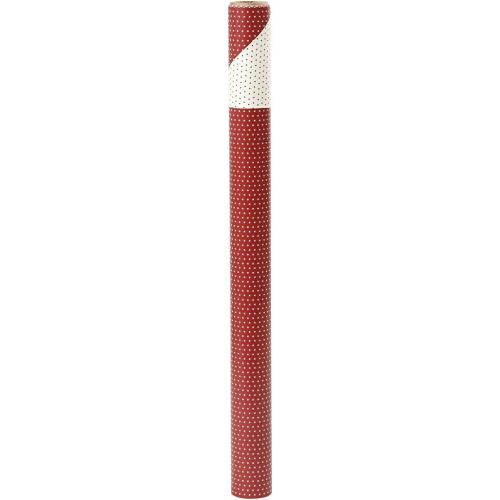 Vivi Gade papier cadeau 50 cm 5 m 5 m 80 g pois blancs