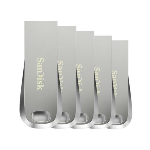 Clé USB SanDisk Ultra Luxe 32Go USB 3.1 jusqu'à 150 Mo/s (paquet de 5)