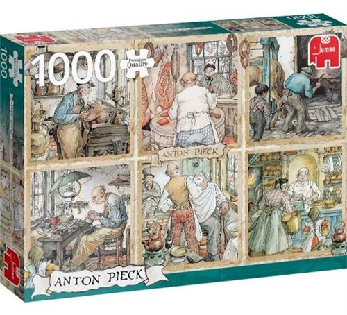 Jumbo puzzle Anton Pieck Cigsaw Craftmanship 1000 pièces