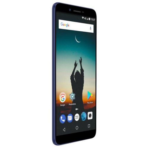 Konrow sky - smartphone android - 4g - écran 5.5'' - double sim - 16go, 2go ram - bleu
