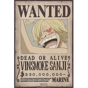ABYstyle - One Piece - Set 2 Chibi Posters - Wanted Zoro & Sanji (52x35)
