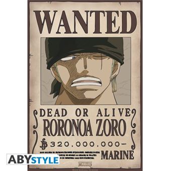 ABYstyle - One Piece - Set 2 Chibi Posters - Wanted Zoro & Sanji (52x35)