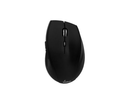 Mediarange mros208 rf sans fil optique 1600dpi noir droitier souris