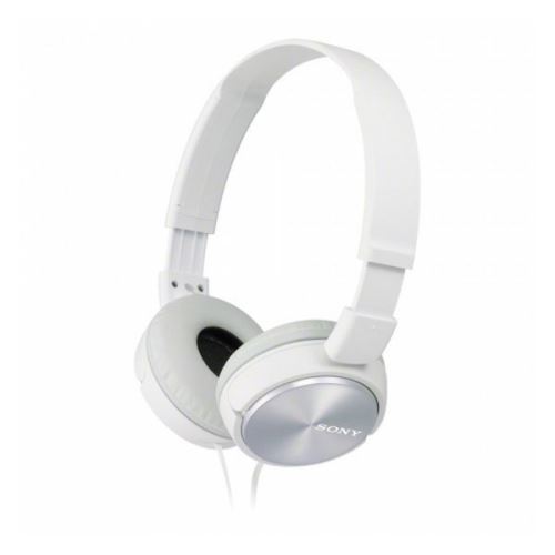 Casque supra auriculaire audio 98 dB Blanc - Ecouteur pour lecteur MP3, smartphone, ordinateur, pc
