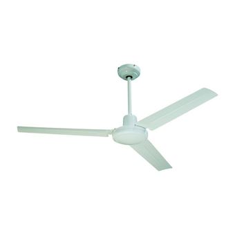 FARELEK - SEYCHELLES O 122 cm - Ventilateur de plafond reversible - 3 pales metal laquees blanc - 112416 - Grade B - - 1
