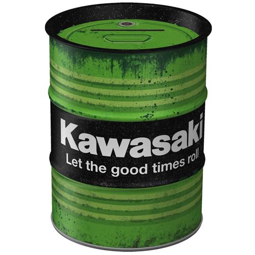 Tirelire Baril KAWASAKI