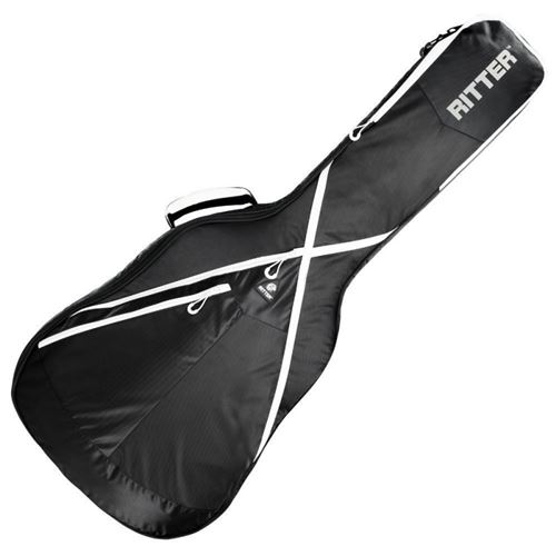 Ritter Performance 8 - Housse guitare classique 4/4 Noir et blanc