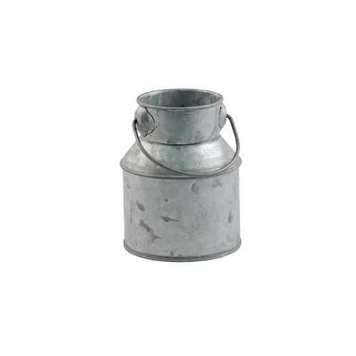 contenant dragées pot à lait zinc avec anse 5x9cm - 0621 Chaks