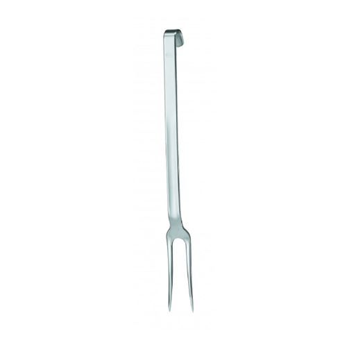 Rosle Gris Fourchette À Viande À Crochet 34Cm - Inox - Image 2