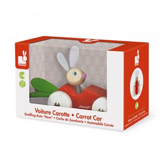 Voiture Carotte et lapin janod